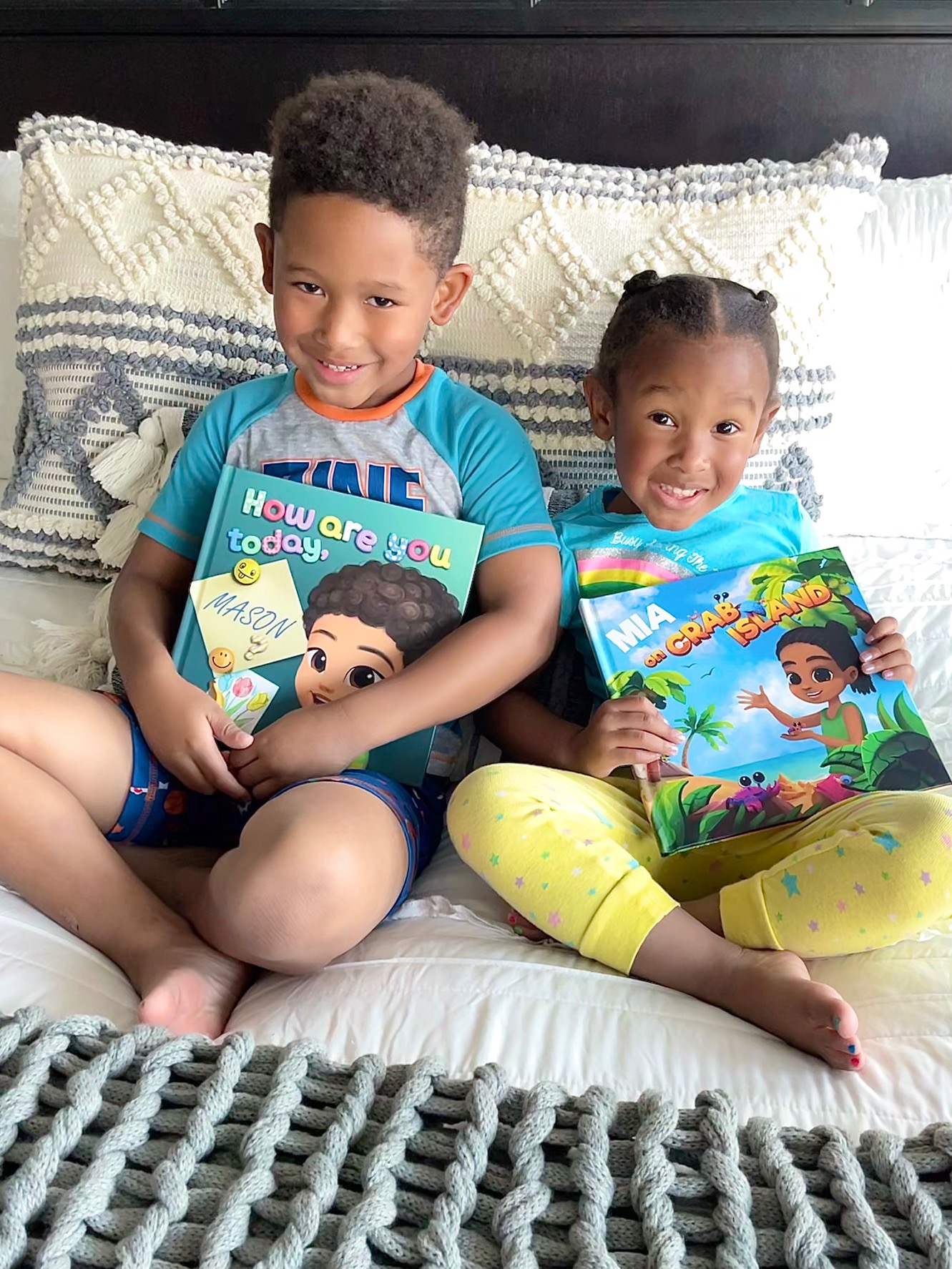 How are you today and On a Crab island