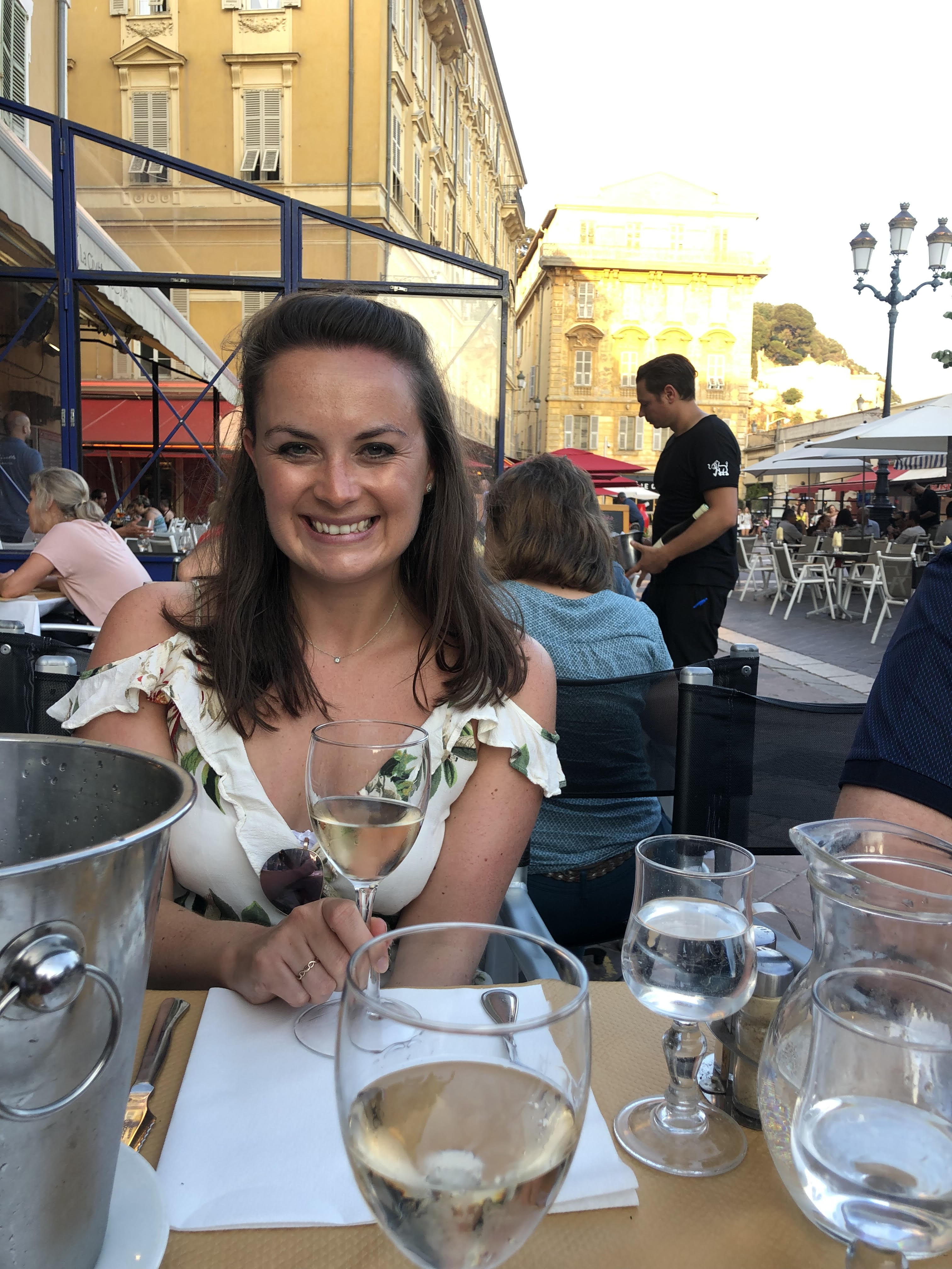 Pair of candles outside