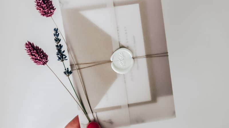 Vintage Wedding Invitation