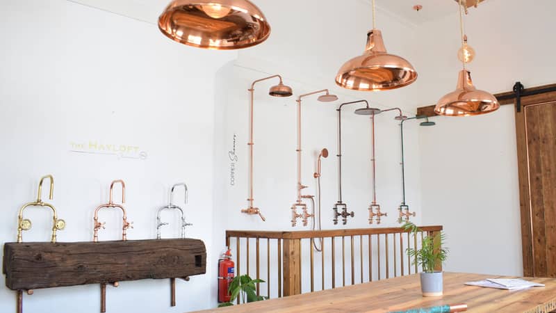 Proper Copper Design - Showroom in Brighton.