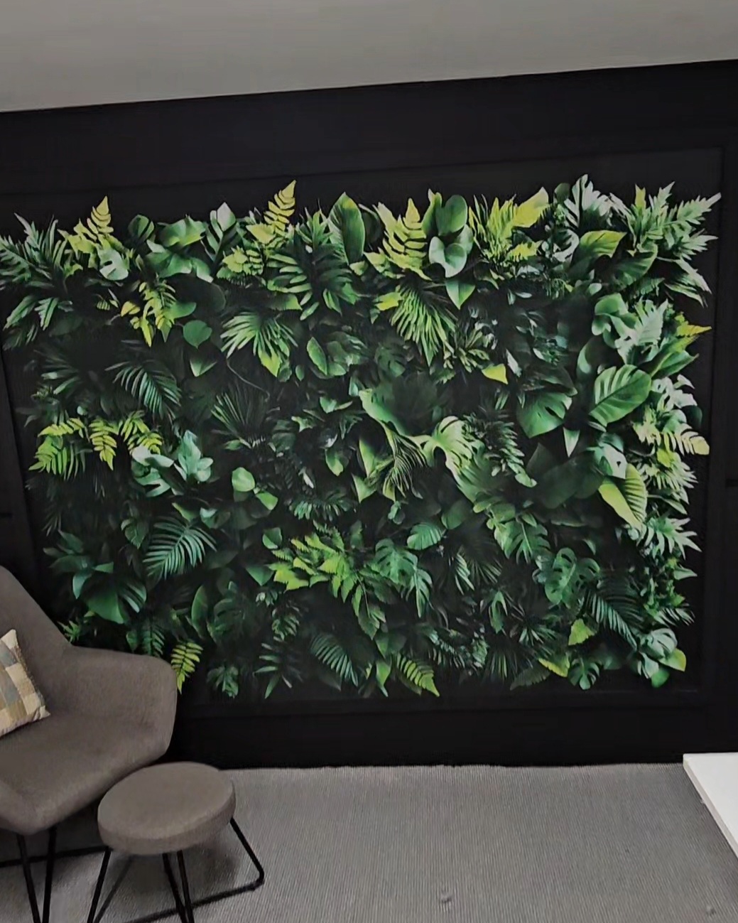 Our office feature wall