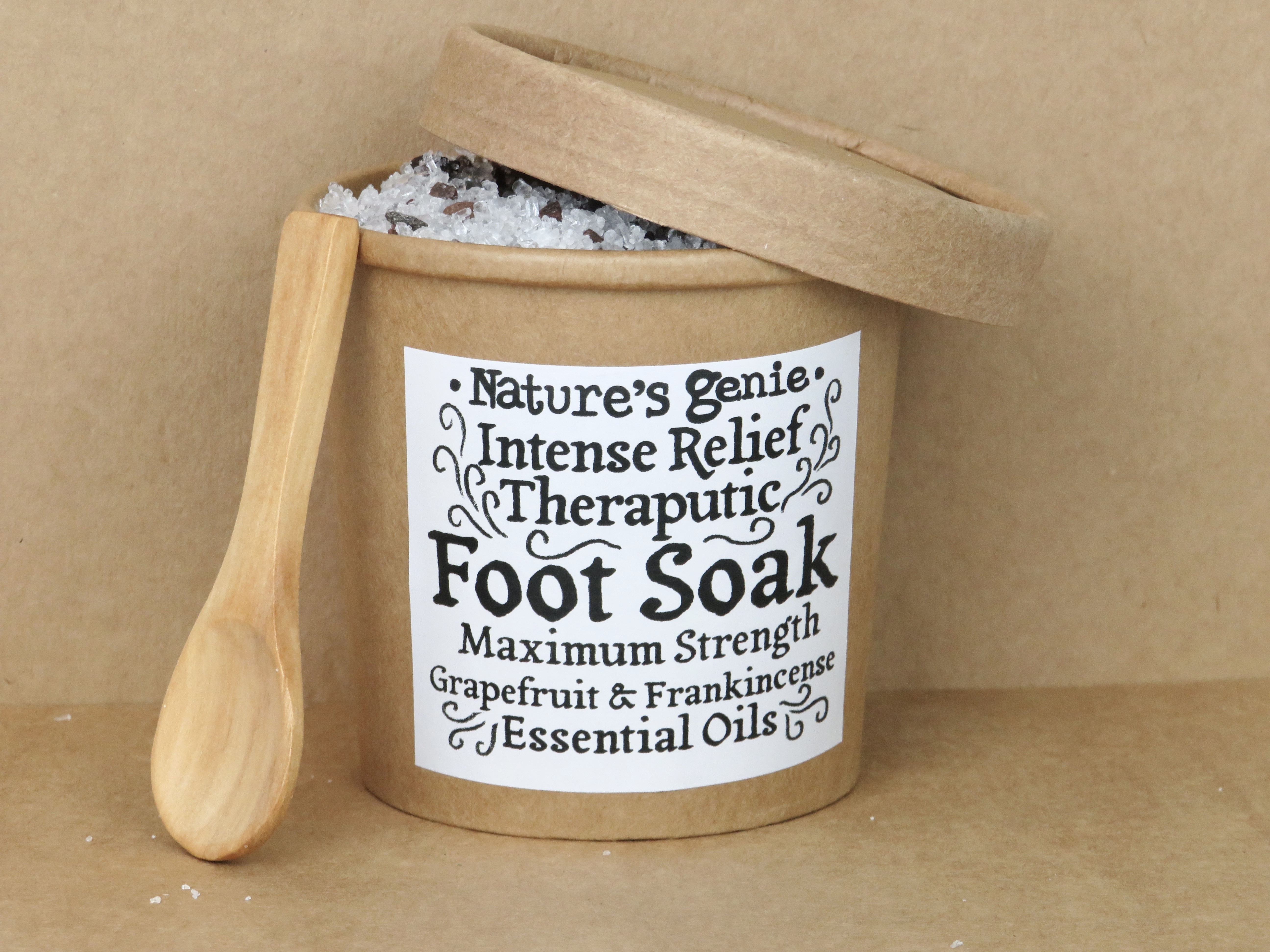 Grapefruit & Frankincense Potent Foot Soak Crystals