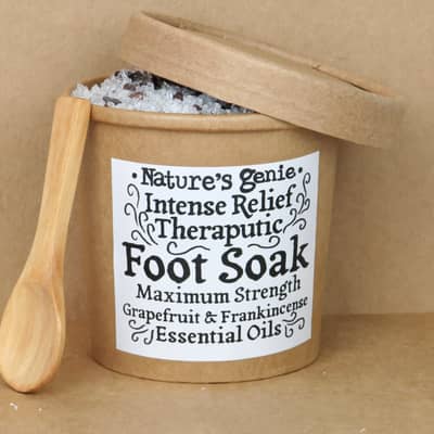 Grapefruit & Frankincense Potent Foot Soak Crystals