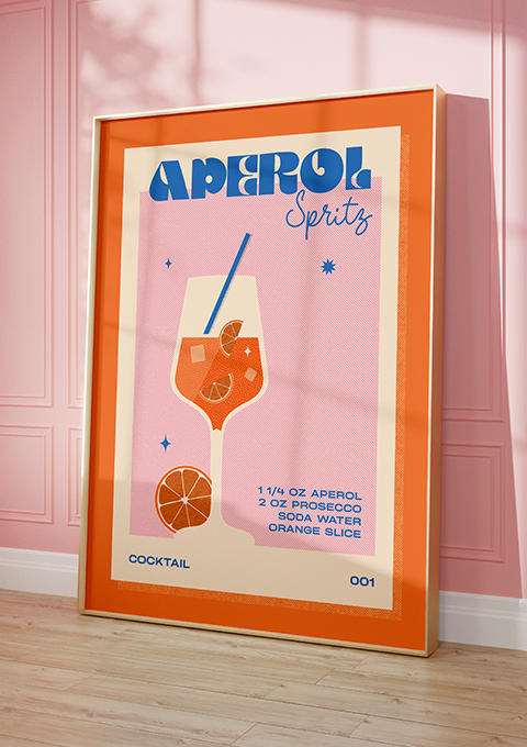 Aperol Spritz Print