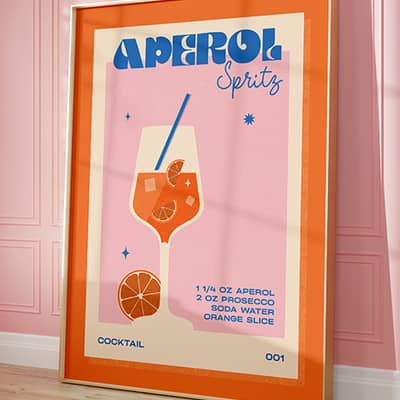Aperol Spritz Print