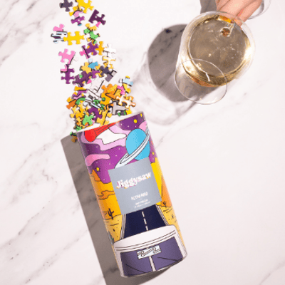 500 Piece Jigsaw Puzzle. Packaged in a beautiful eco-friendly cylinder tin.