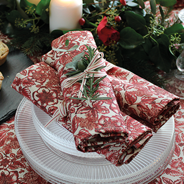 Winter Foliage Napkins
