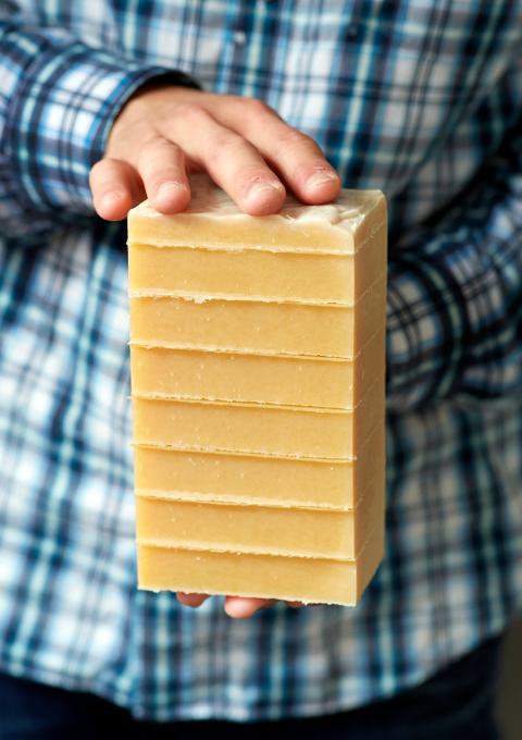 Stack of Handmade Soap