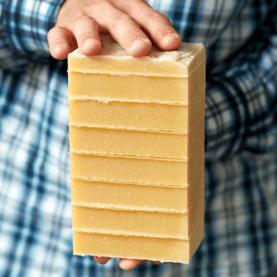 Stack of Handmade Soap