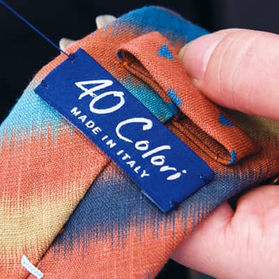 40 Colori - Made in Italy - Handcrafted Ties