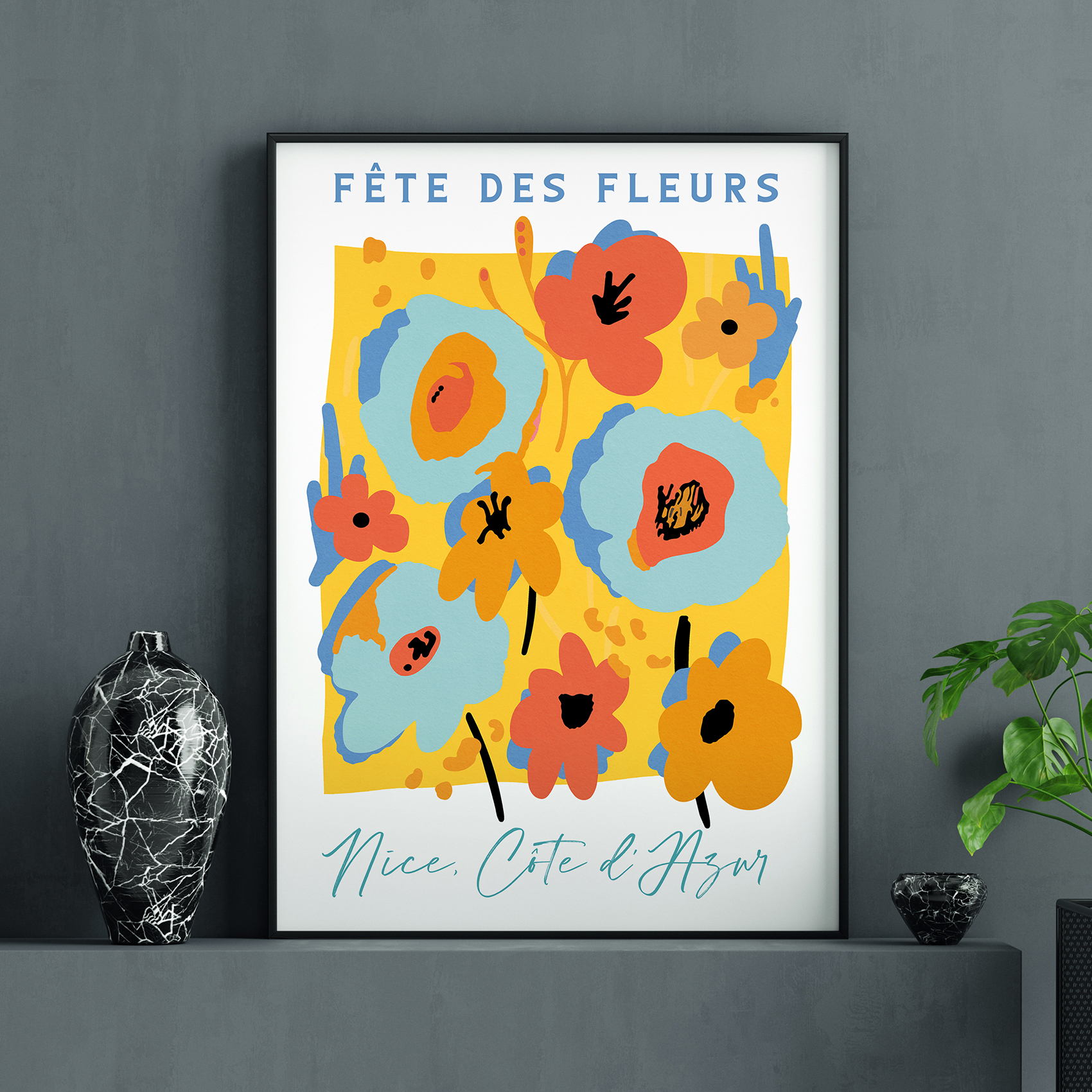 Flower Festival Print