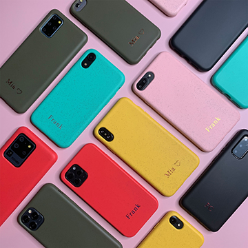 Embossed eco friendly case