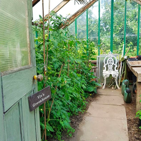 Personalised Slate Greenhouse Sign