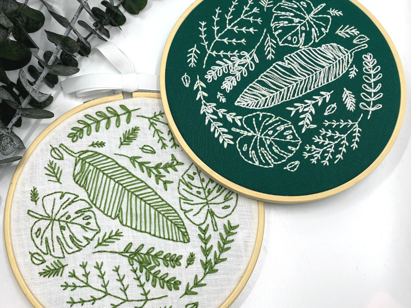 Lead embroidery kits