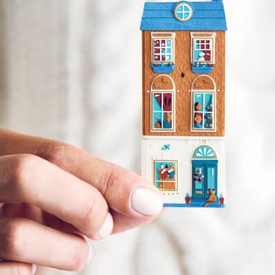 Miniature Paper House
