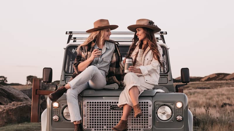 Co-founders of ART DISCO, Marie France & Lucy Catherwood