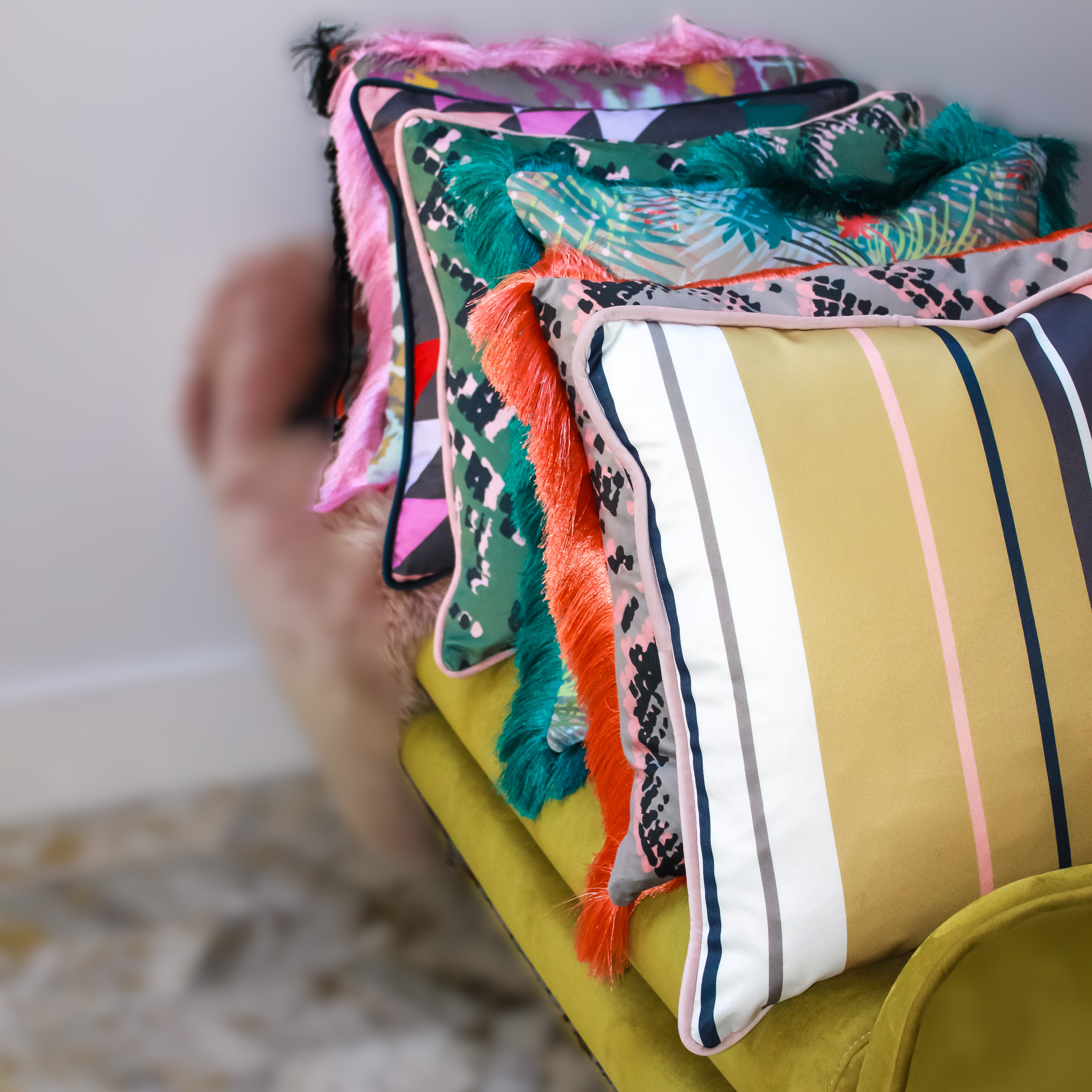 Cushions by Rebecca J Mills