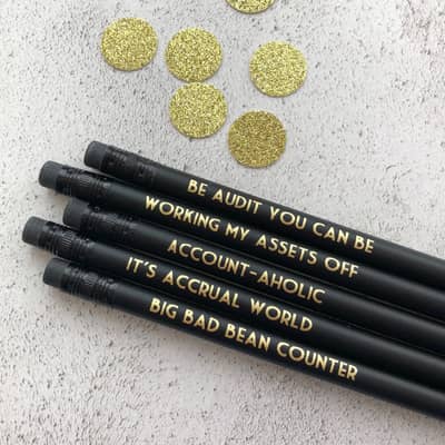 Accounting Pencils