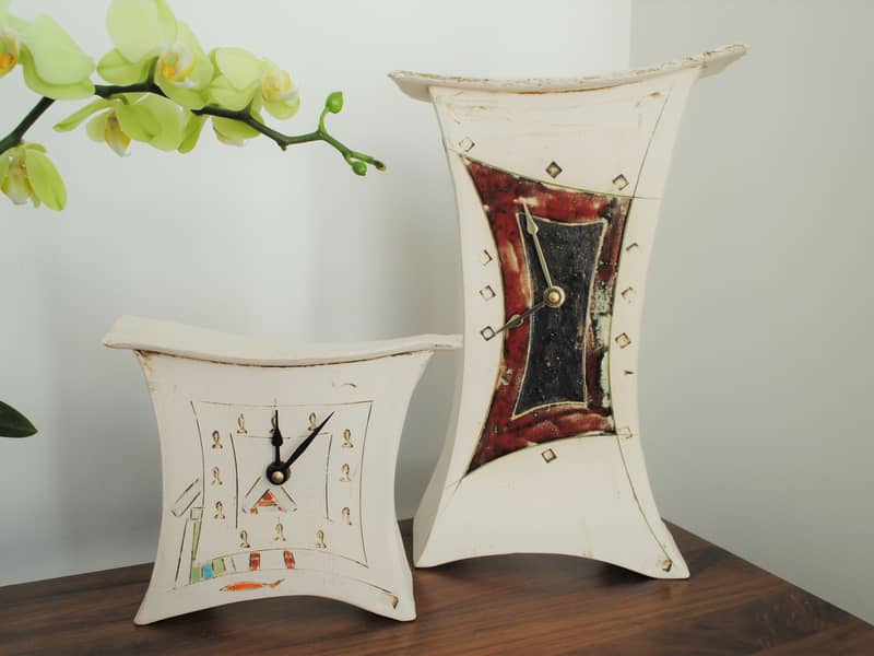 mantel contemporary clock and seaside themed clock