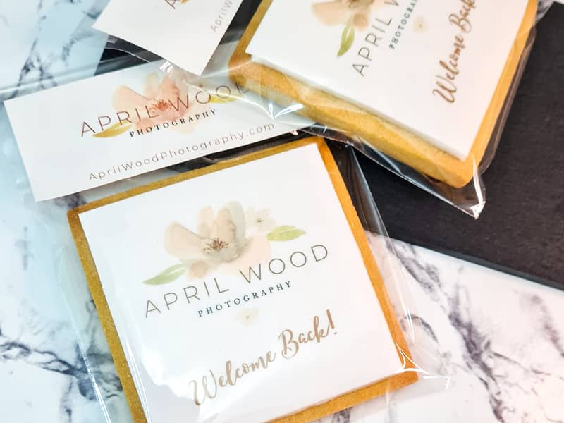 Bespoke Logo Biscuits