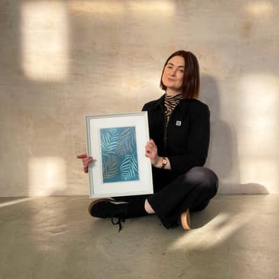 Miranda with the Leaf