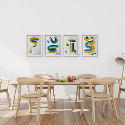 Brightly coloured original art, multi colours by ForrSsa