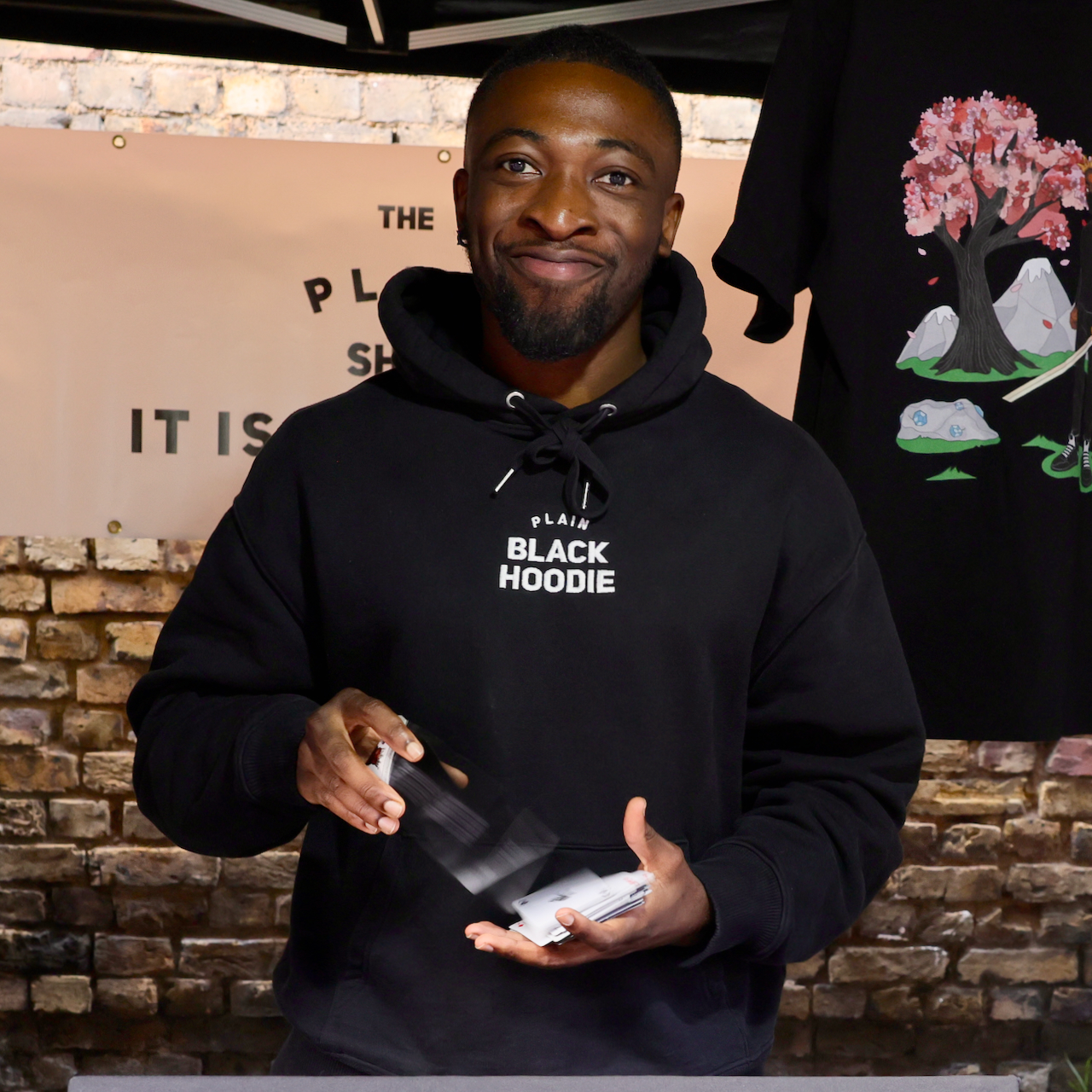 Ayo is the Founder and Art Director here at The Plain Shop