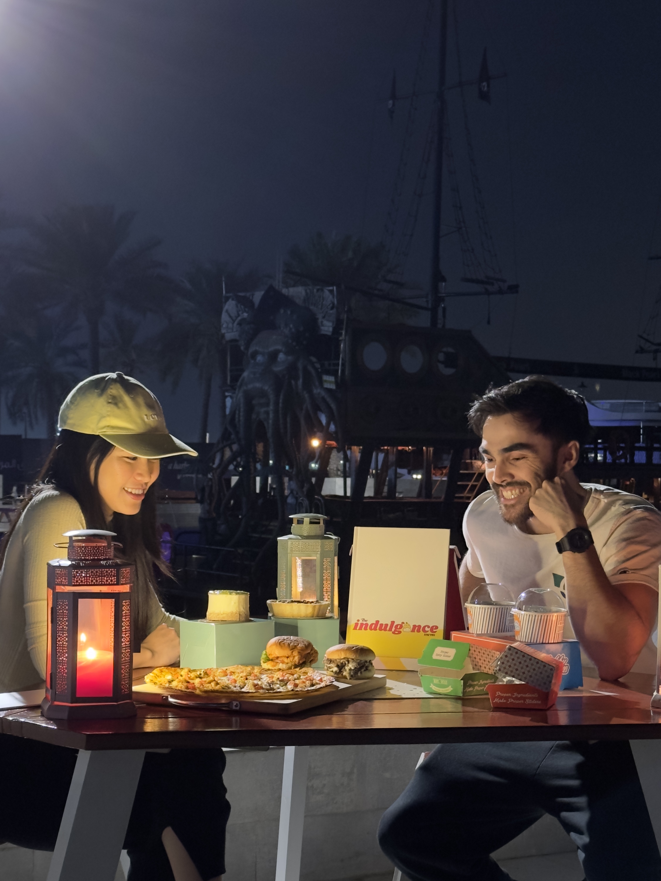 Founders of Rice n Jelly, Justin and Liz practising the art of indulgence