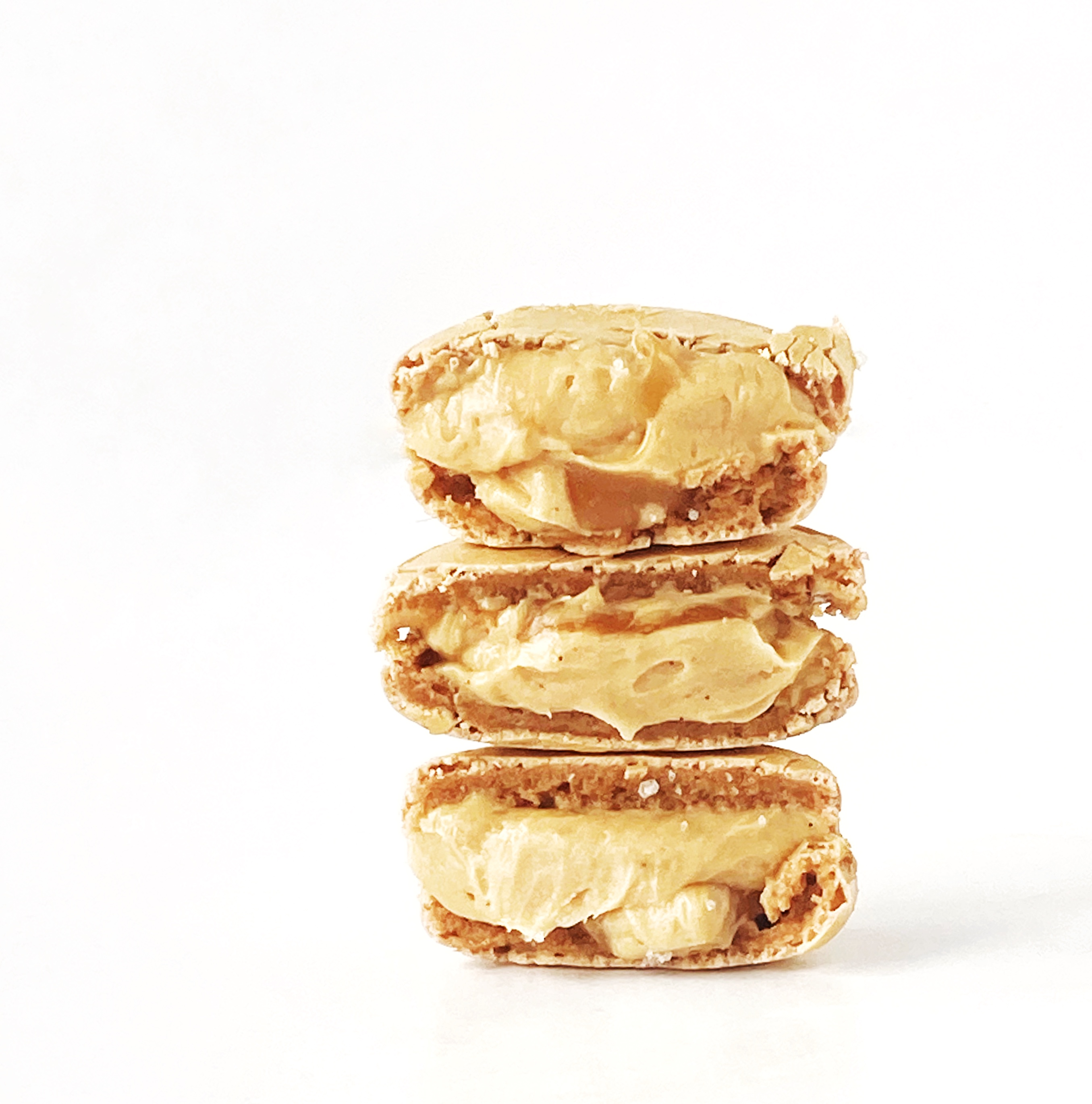 Salted Caramel Macarons