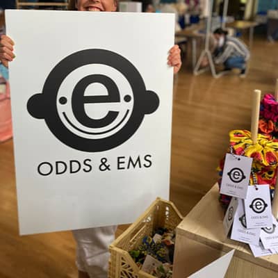 ODDS&EMS Founder, Emma.