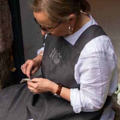 Personalised New Baby Girl Cushion