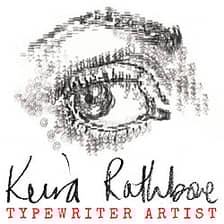Keira Rathbone Typewriter Art logo