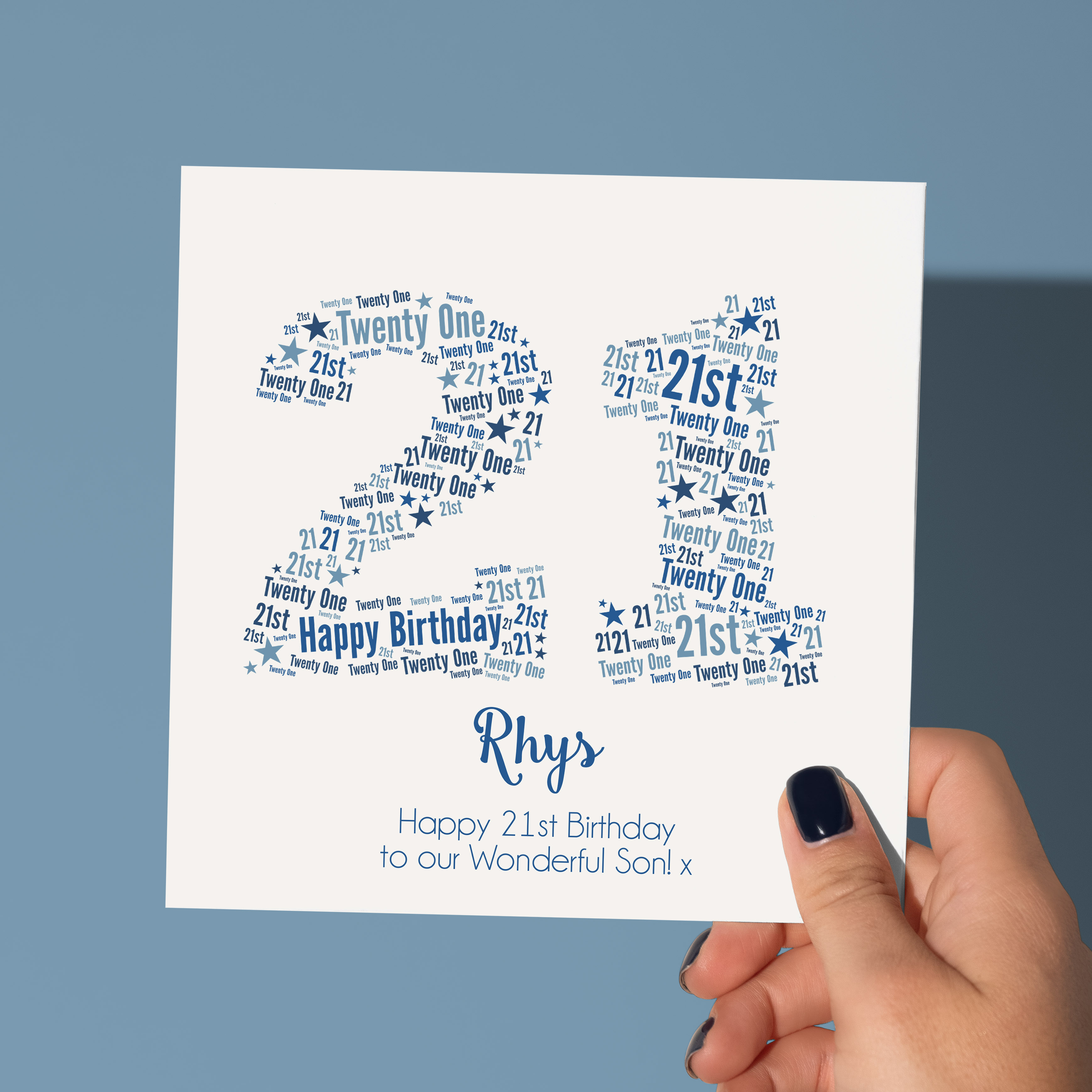 Personalised 10th Anniversary Card With Tin Heart