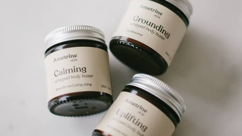 Ametrine Skin calming, grounding and uplifting body butter