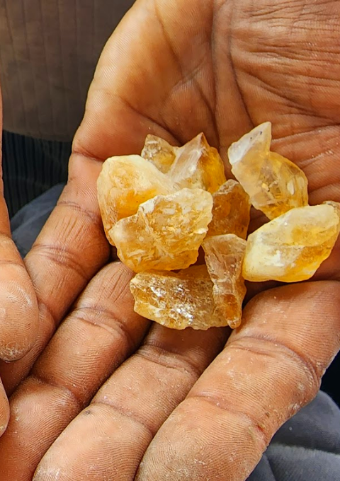 Natural Raw Semi Precious Gemstones