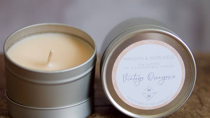 Nurture + Glow Vintage Orangery Soy Candle