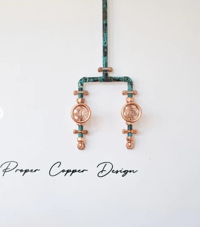 Copper showers-Handmade shower heads-Proper Copper Design