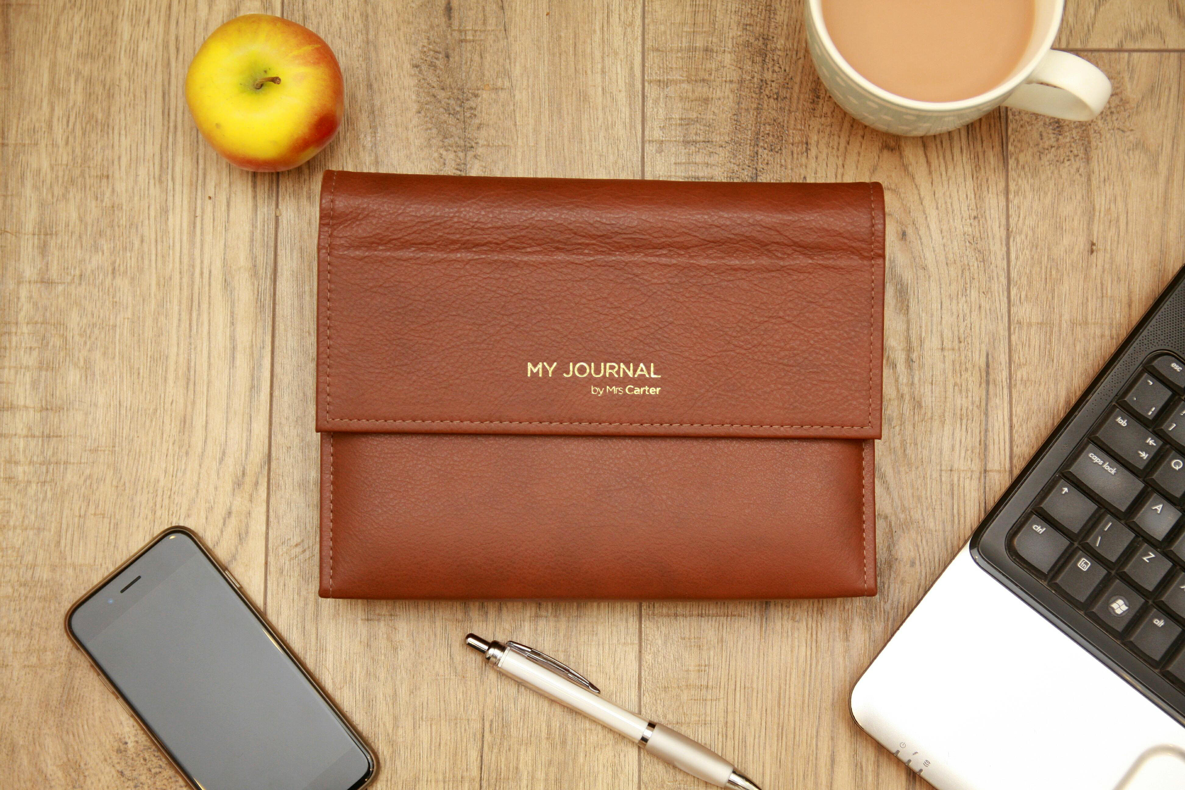 luxury leather journals