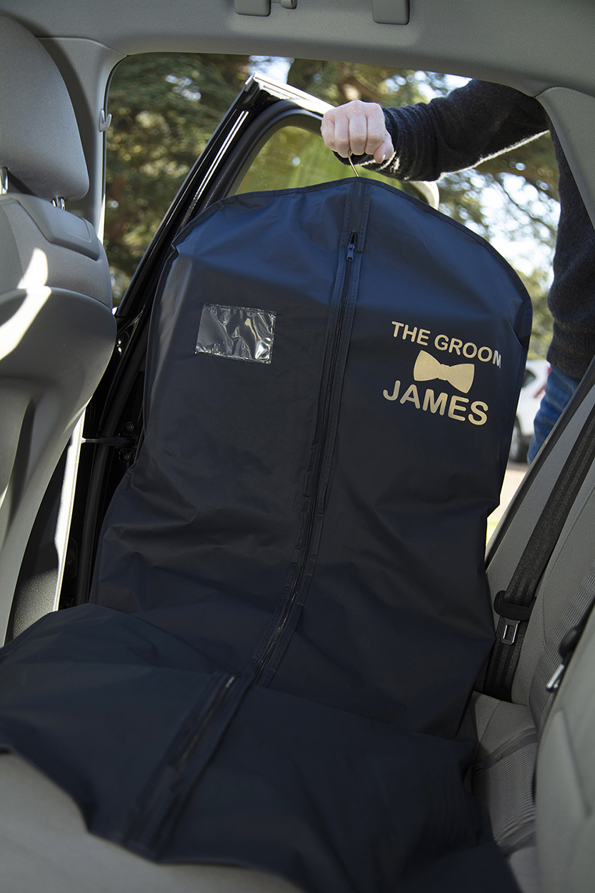 Personalised suit cover