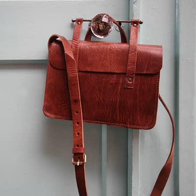 Mini Leather Satchel