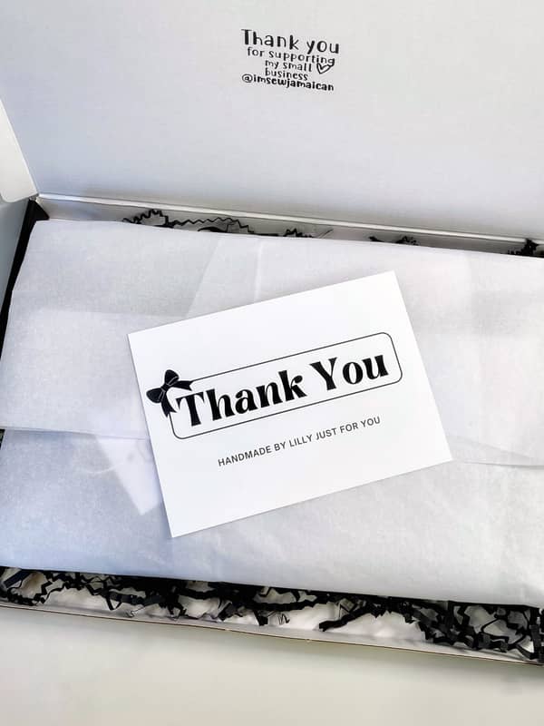 product packaging tissue paper and cardboard box for shipping