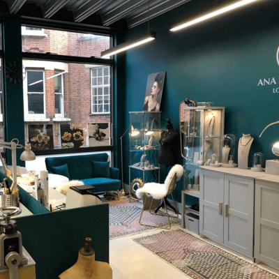 Our inspiring studio in leafy west London