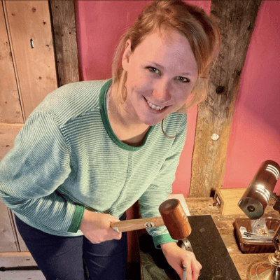 Making Leather Dog Collars, especially for whippets, greyhounds and lurchers