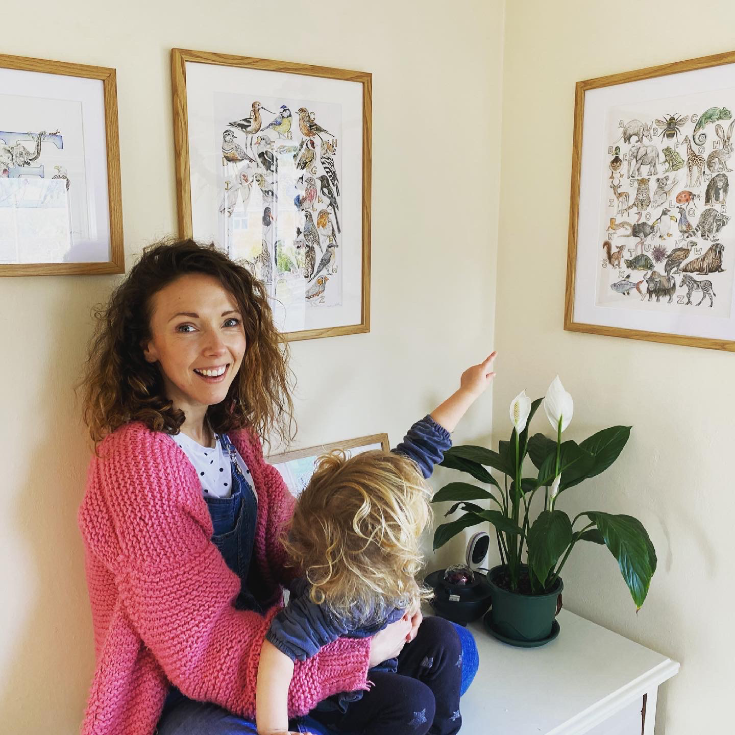 Myself with the Letter Alphabet