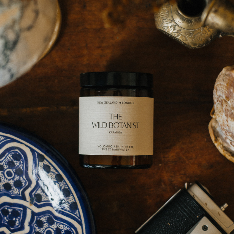 The Wild Botanist Handmade in England Soy Candle Range