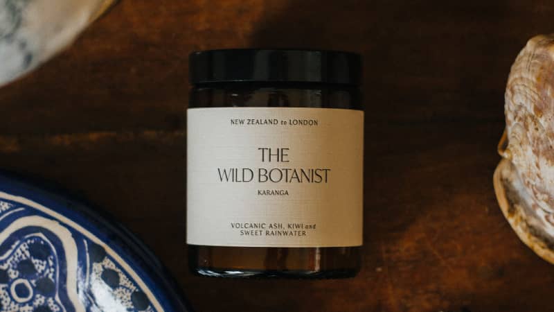 The Wild Botanist Handmade in England Soy Candle Range