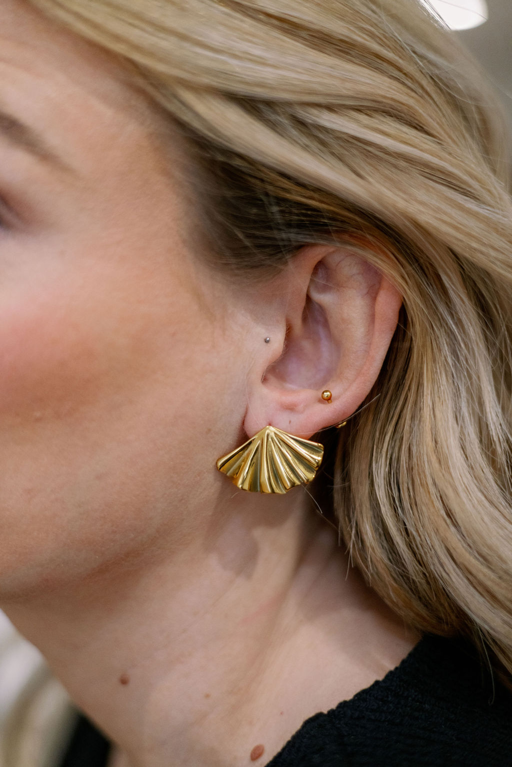 White Leaf earrings EAN202G