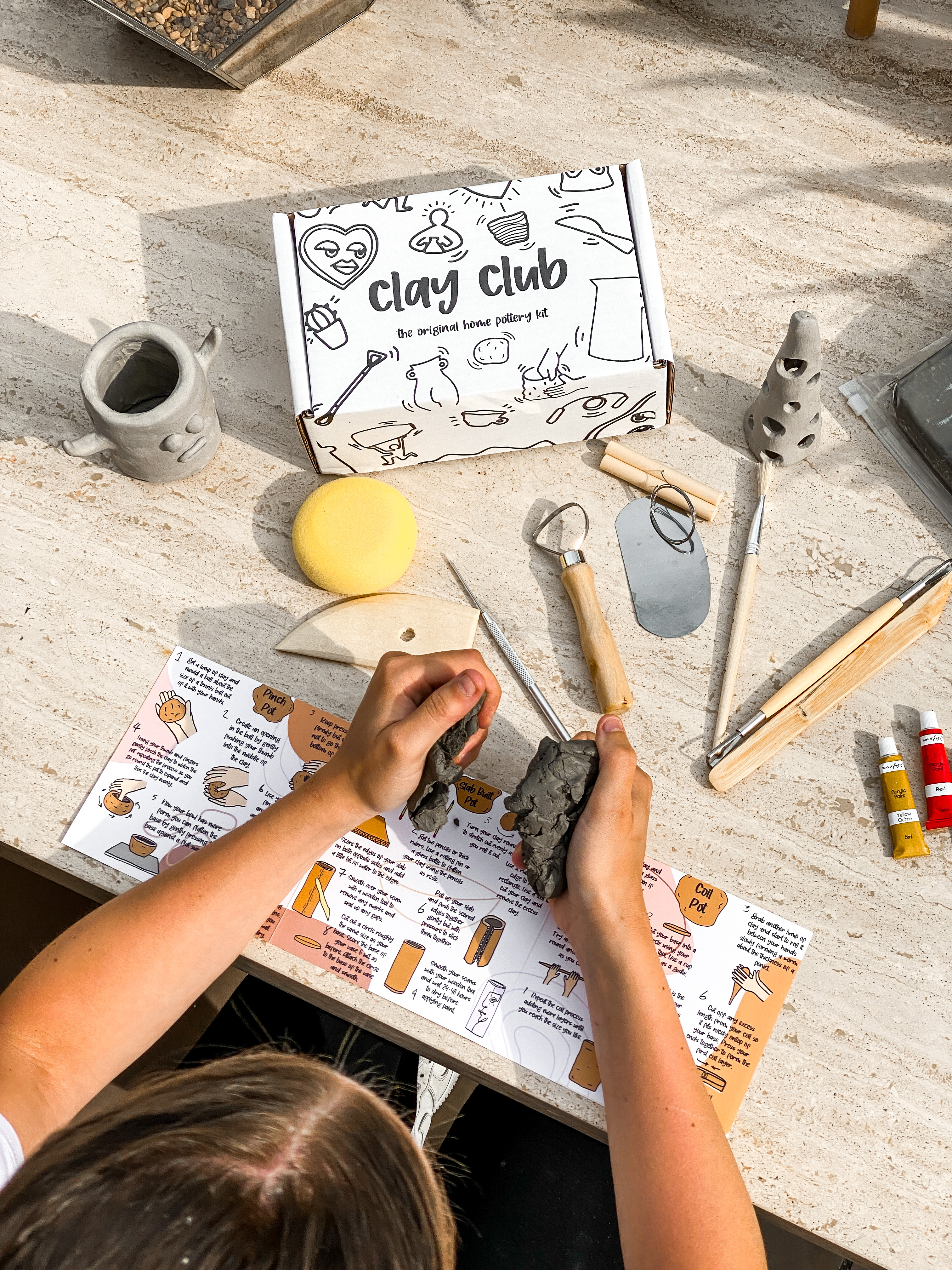 The Original Home Pottery Kit