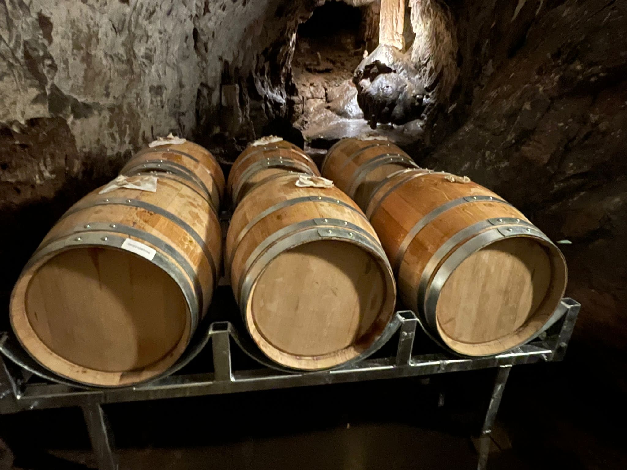 Cascave Gin maturing within Dan yr Ogof Caves in Wales. 