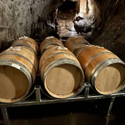 Cascave Gin maturing within Dan yr Ogof Caves in Wales.